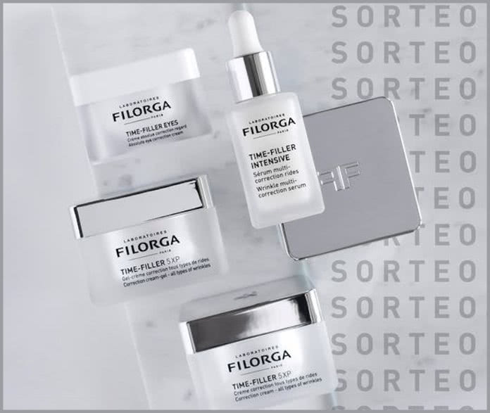 Filorga raffles a lot with the products of the TIME FILLER