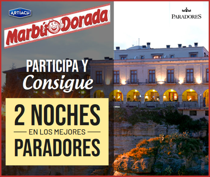 Galletas Marbu raffles 59 prizes for 2 nights at Paradores