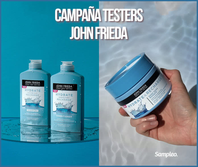 Sampleo seeks testers for John Friedas Hydrate Recharge