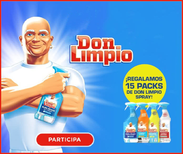 Proxima a Ti raffles 15 Mr Clean sprays