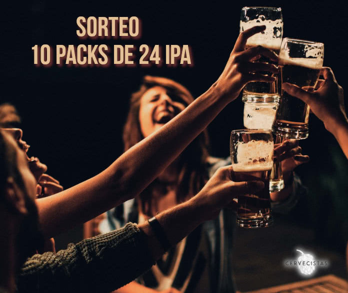 Draw of 10 packs of 24 IPA beers