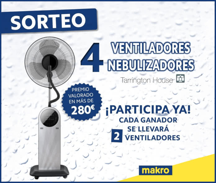 Makro raffles 4 nebulizing fans