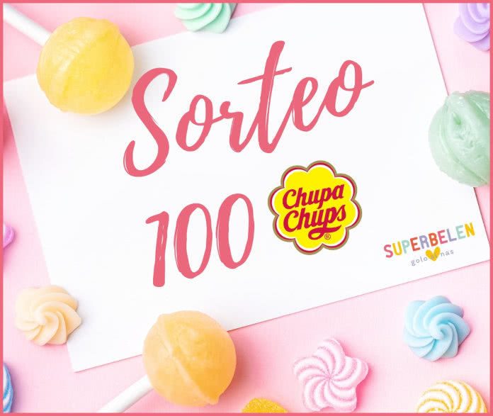 Superbelen raffles 100 Chupa Chups