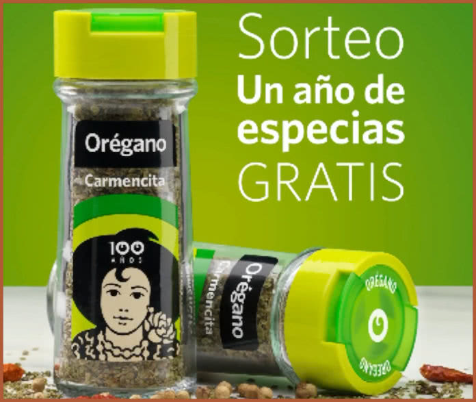 Carmencita raffles 2 prizes for 1 year of spices