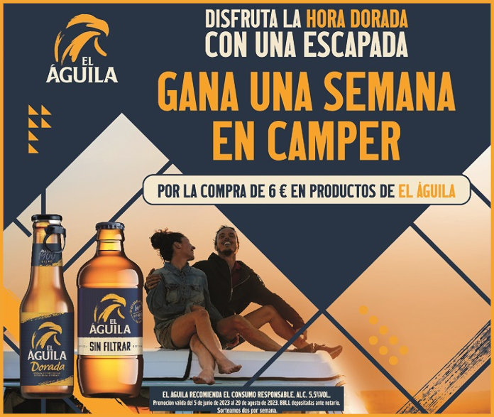 El Aguila raffles 24 vouchers for camper rental