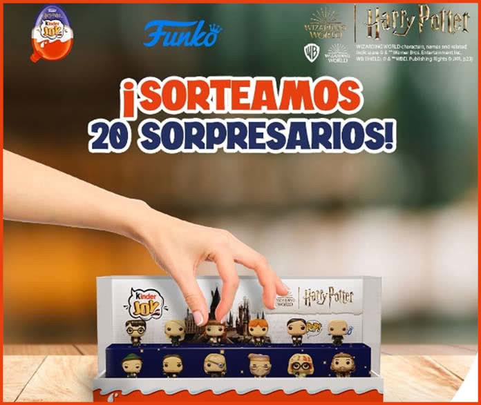 Kinder draws 20 surprises Funko Harry Potter