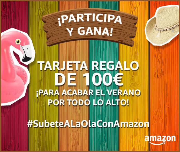 sorteo amazon tarjeta 100 euros