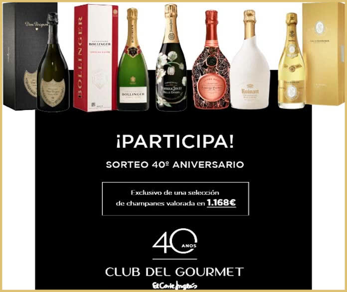 Club Gourmet raffles off an exclusive batch of champagnes