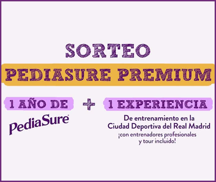 Win a year of free Pediasure Real Madrid