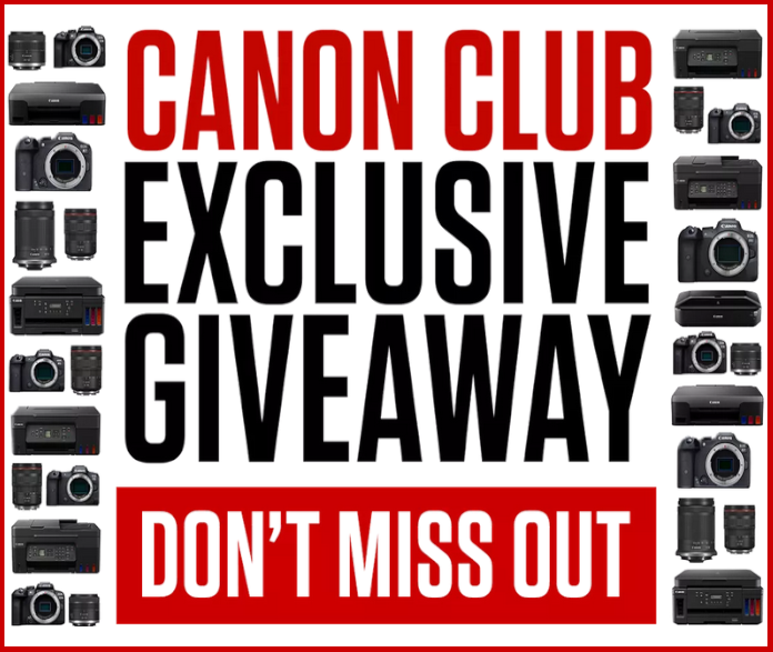 Canon raffles off 10 technology prizes