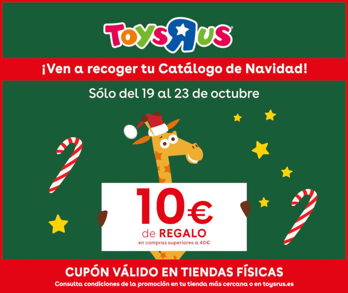 Toys R Us gives away 10 euro coupons