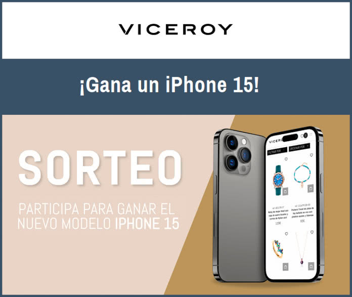 Viceroy gives away iPhone 15