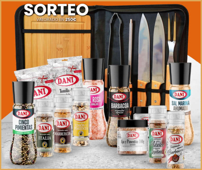 Weber and Dani raffle barbecue and preserves and spices kit