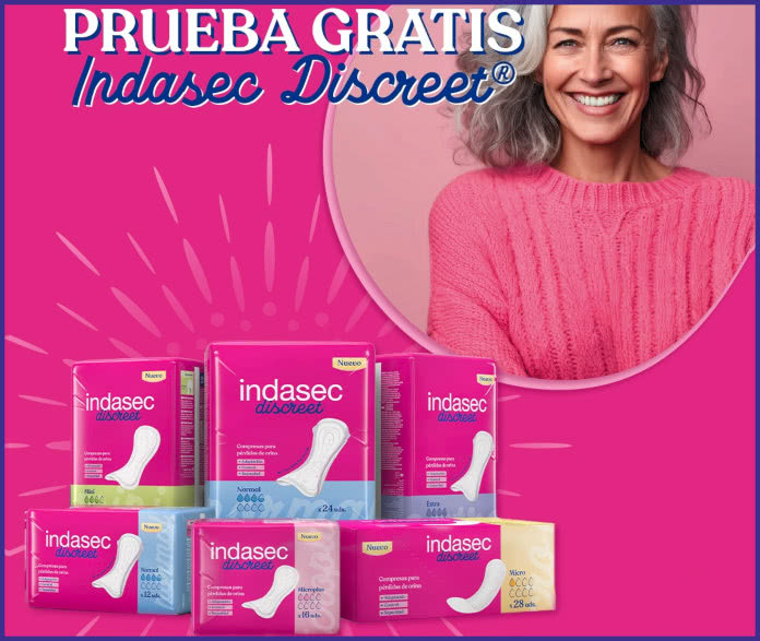 2000 refunds of up to 7 euros at Indasec Discreet