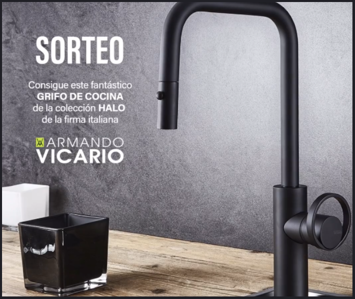 Kitchenprof raffles off Armando Vicario faucet