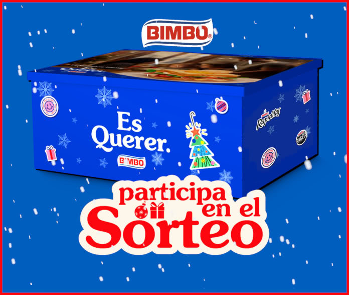 Raffle for 50 boxes of Bimbo products toaster and cookbook