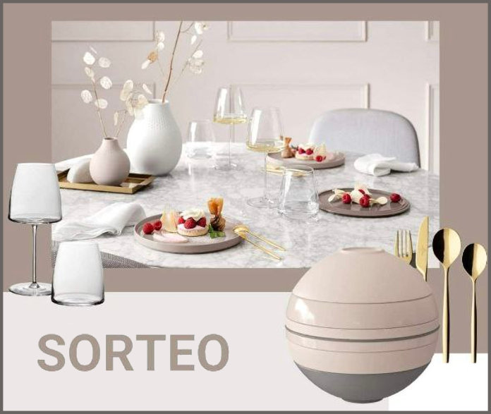 Villeroy and Boch is raffling off 3 sets of tableware