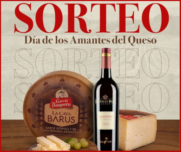 Garcia Baquero Cheese and Tio Pepe raffle pairing pack