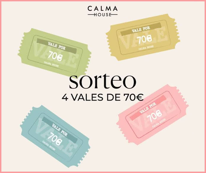 Calma House is raffling off 4 E70 vouchers