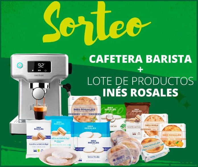 Ines Rosales and Mas Supermarkets are raffling off a coffee