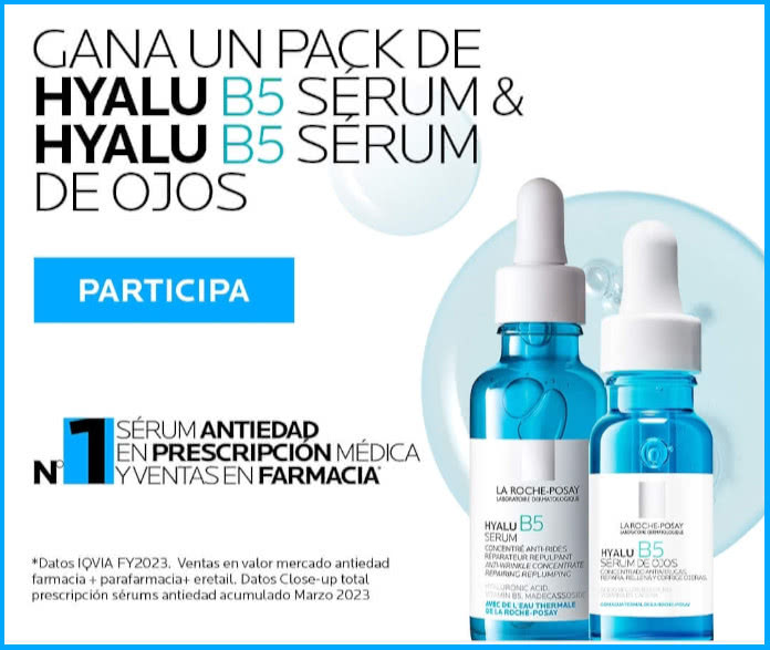 La Roche Posay is raffling off a pack of Hyalu