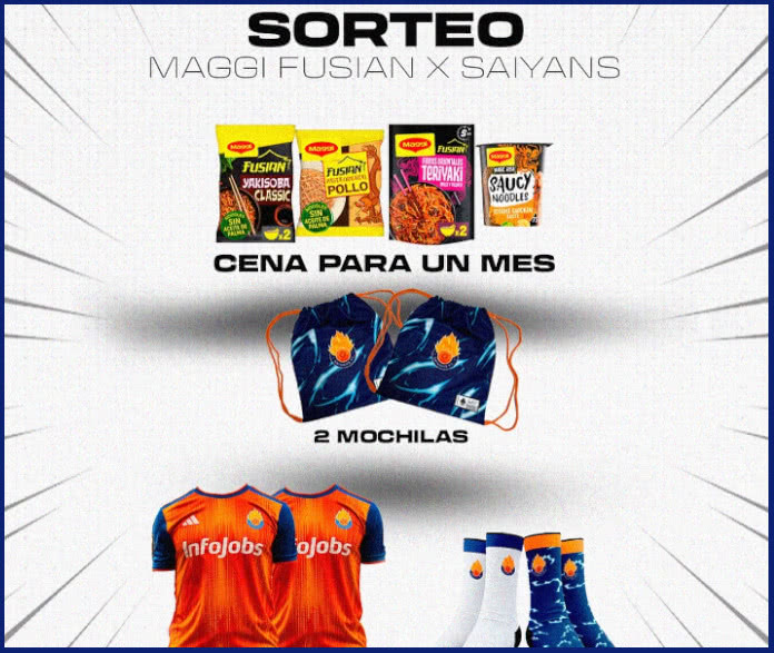 Saiyans FC and Maggi raffle 2 oriental dinners official